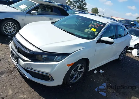 2019 Honda Civic Lx z USA, uszkodzony, nr VIN 19XFC2F6XKE002115
